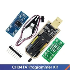 USB Programmer Module CH341A Flash BIOS Test Clip DIY KIT Voltage Regulator