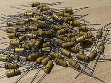 Iskra Resistors 100k 1 watt GENUINE NOS MARSH...