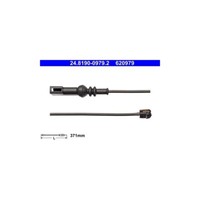 ATE Warnkontakt, Bremsbelagverschleiß 24.8190-0979.2 FüR Ford, Hinterachse