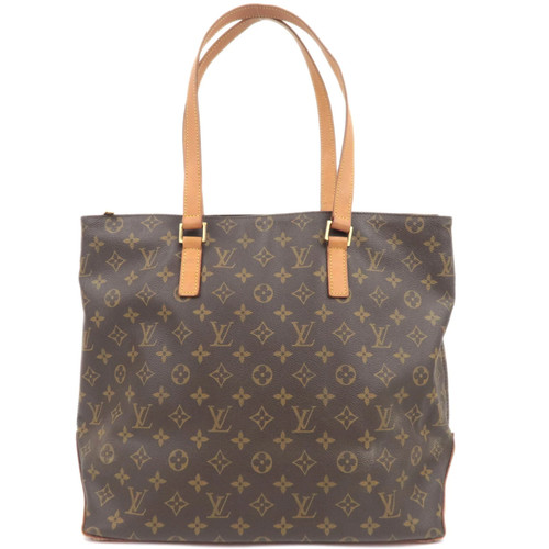 Louis Vuitton Monogram Cabas Mezzo Tote Bag M51151 Authentic