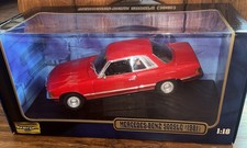Mercedes 500 SLC W107 C107 Rot Ricko 1:18 OVP Modellauto 1981