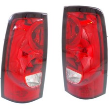 Lh Rh Tail Light Fits Chevrolet Silverado 1500 2004-2006 Fleetside Halogen Capa