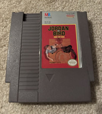 Milton Bradley Jordan vs Bird: One on One Nintendo NES Game Cartridge NTSC-U/C