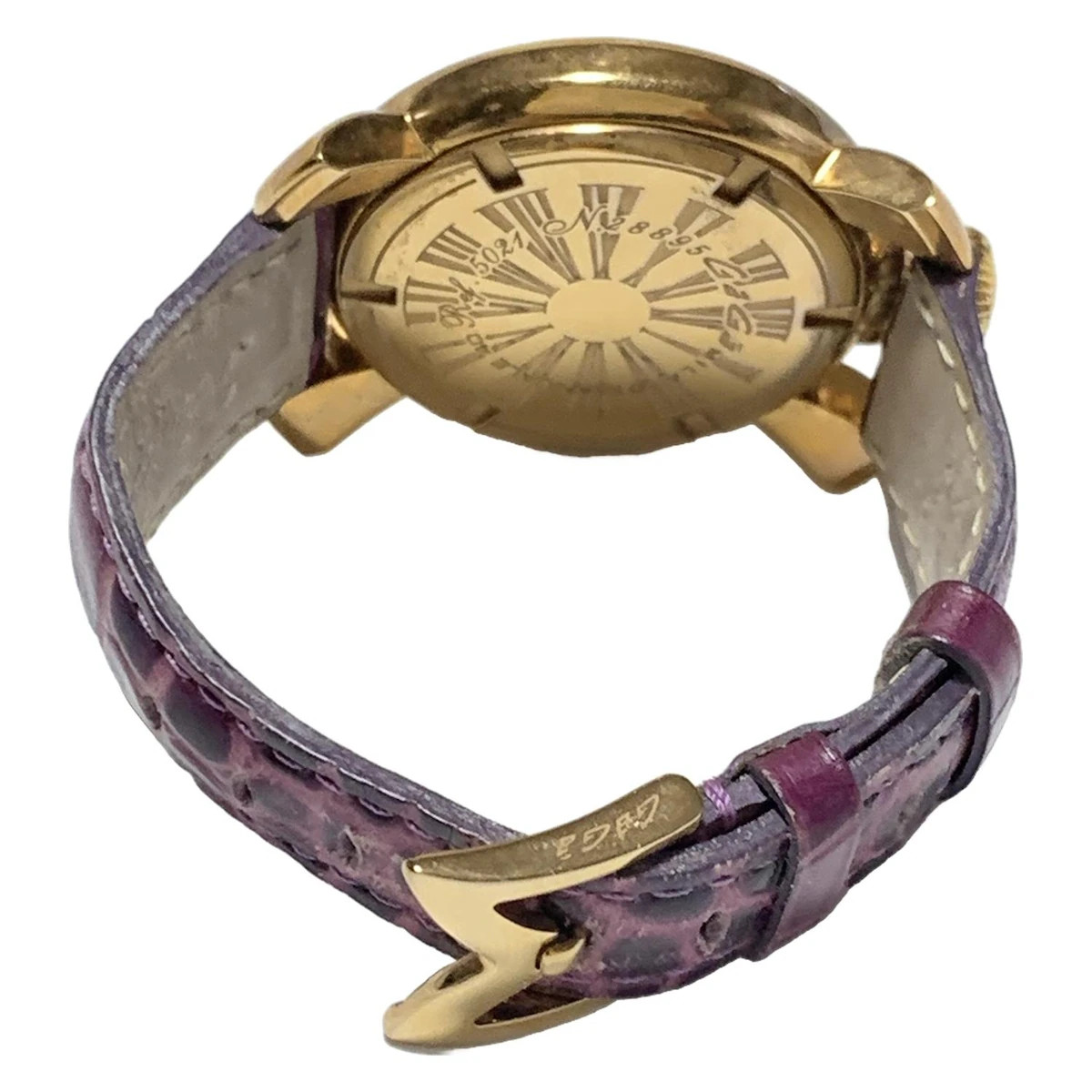 GAGA MILANO Manuale 5021 - Purple Women's Wrist Watch | eBay