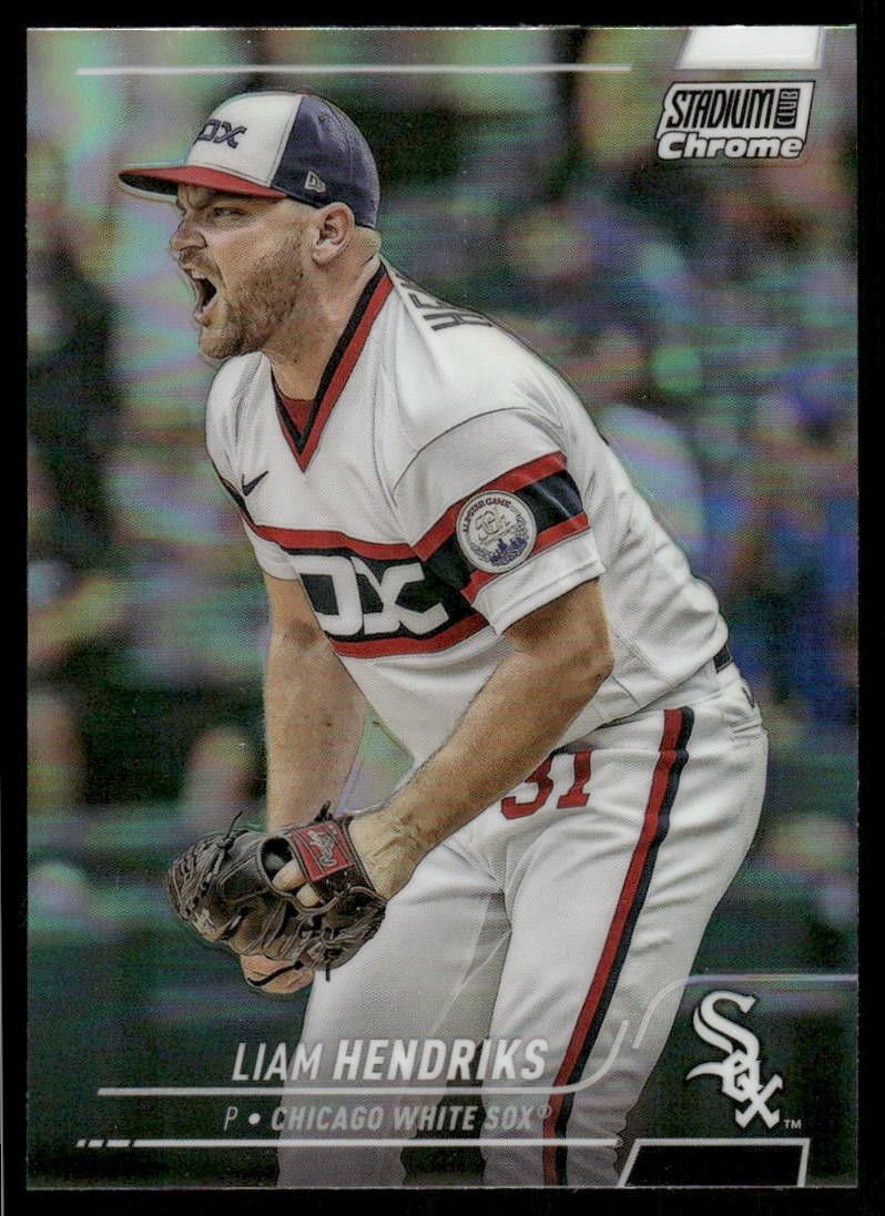2022 Stadium Club Chrome Refractors #369 Liam Hendriks - BB