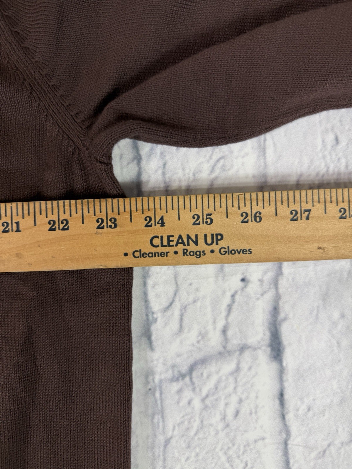 VTG Lacoste V-neck acrylic and wool knit sweater size 7 ( men's size XXL ) thumbnail 5