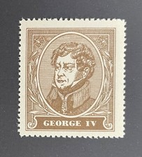 King George IV Stamp - 1 of a group of 18 diff. Great Britain Royals from 1939