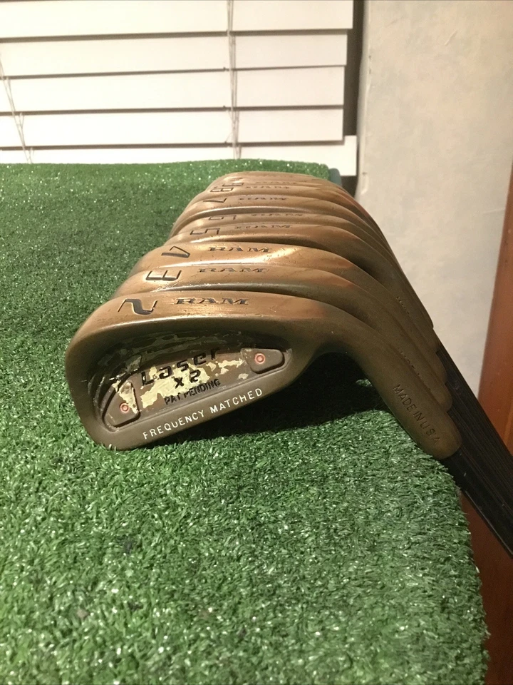 RAM Laser X2 Copper Irons Set (2-PW-SW)Fenwick World Class 3 PCF Graphite Shafts - Image 2 of 4