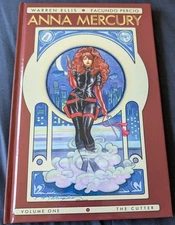 ANNA MERCURY Vol. 1: The CUTTER- Warren Ellis & Facundo Perci '09 1st HC Print