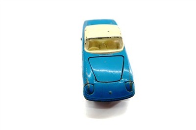 Vintage Corgi Toys LOTUS ELAN S2 diecast car Blue with White Roof