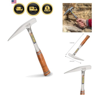 ESTWING Rock Pick - 13 oz USA Made Geology Hammer with Smooth Face & Genuine...