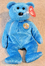 Ty Beanie Baby Classy the Bear  DOB April 30, 2001 MWMT Free Shipping