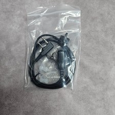 2 Pin Radio Earpiece Walkie Talkie Mic PTT Acoustic Tube Security Guard