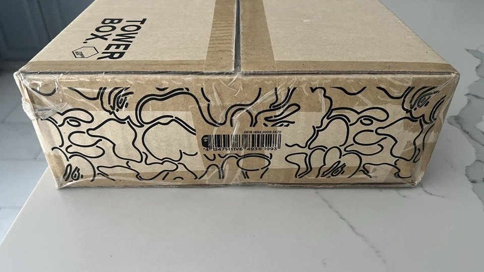 A BATHING APE X TOWER BOX PLUS "Marrón" Estuche para Zapatos Almacenamiento Bape Foto 3 de 4