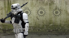 Star Wars cosplay stormtrooper imperial forces Custom Gaming Mat Desk 4222