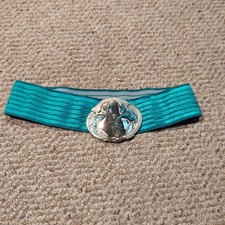 Vintage Charmant Beverly Hills Stretchable Belts Crane Design Buckle