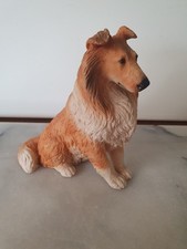 Castagna Rough Collie Hund Figur (1988) Made in Italy H11cm x B11cm sehr guter Zustand