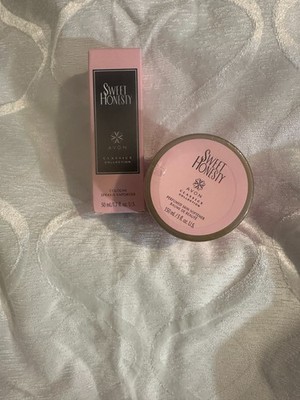 Avon perfume and lotion for women. Sweet Honesty, just like honey with goodness.