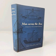 Carroll L Riley / Man Across the Sea Problems of Pre-Columbian Contacts 1st J55