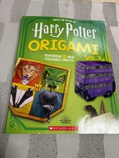Harry Potter Origami Vol.2 Origami Book 15 Crafts Includes 28  Sheets