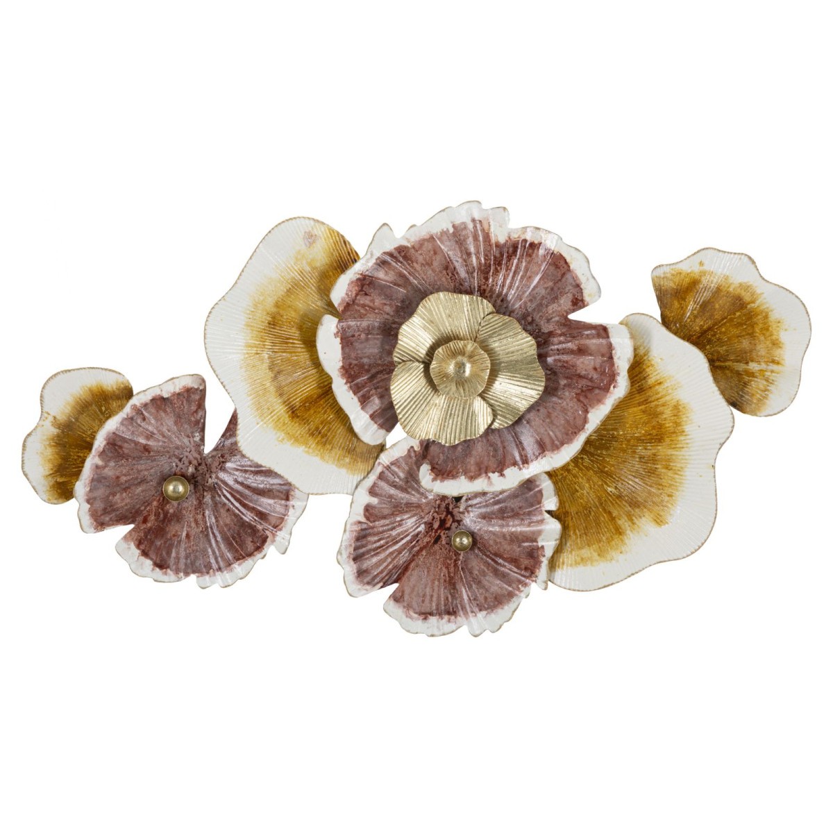 Décoration murale en métal Clow 92cm pour briser la monotonie d'un mur blanc