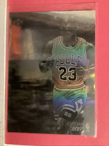 1991 Upper Deck MVP  Michael Jordan Hologram, Card #AW-4