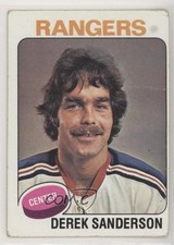1975-76 Topps Derek Sanderson #73 2u3