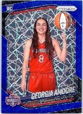 2025 Panini Prizm WNBA #140 Georgia Amoore Blue Velocity Prizms