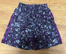 Nike Dri-Fit Shorts Youth Kids Boys Large Purple Black Blue FV0275-503