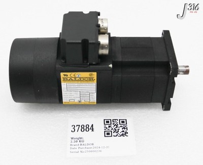 37884 BALDOR BRUSHLESS AC SERVOMTR S1P04W11