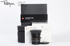 Leica Summilux-M 35mm F1.4 ASPH - Black / 11874; factory 6-bit 94-96 new 