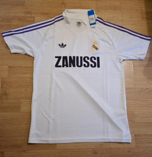 BNWT REAL MADRID 1984-1985 HOME RETRO OLD SHIRT JERSEY KIT