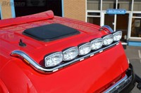 Dach Stange+Led Flecken+Led + Bernstein LeuchttüRme FüR Mercedes Actros MP5+