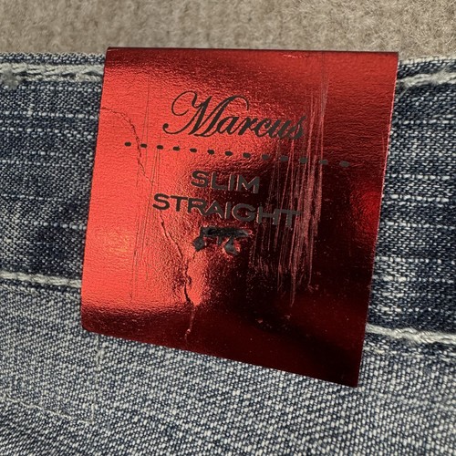 Sean John Jeans Mens 38x34 Marcus Slim Straight Fit Denim Whiskered Classic NWT - Picture 15 of 19