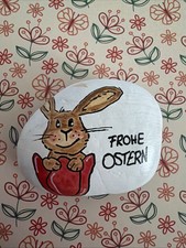 Handbemalter Naturstein Ostsee Ostern Geschenk Motivation Mitbringsel Hase