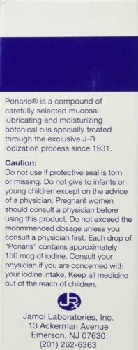 Gotas emolientes nasales Ponaris irritación nasal y congestión alivio rápido 1 onza Foto 4 de 4
