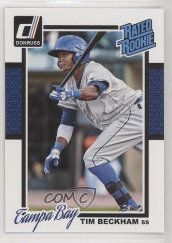 2014 Panini Donruss Rated Rookie Tim Beckham #40 Rookie RC y0i | eBay