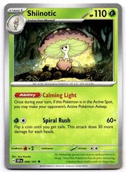 Shiinotic 009/191 Surging Sparks Uncommon