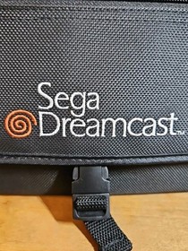 Official Sega Dreamcast Carrying Case Travel Bag - Very Good Condition