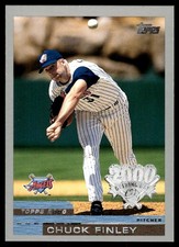 Chuck Finley 2000 Topps #56 Angels MLB READ FREE SHIPPING AutographDen