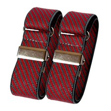 Classic Sleeve Garters for Men Women, Elastic Armband Sleeve Holder 1 inch