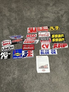 Racing Decal Sticker 26 Piece Assortment Pack In Pairs - Foto 7