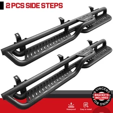 Running Boards FIT 2018-2026 Jeep Wrangler JL Unlimited 4 Door Drop Side Steps