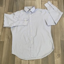 Polo Ralph Lauren Size 17 XL Men s Regent Classic Fit Collar Shirt Light Blue