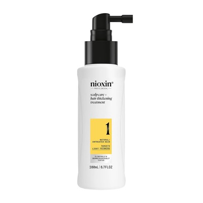 Nioxin System 1 Scalp & Hair Leave-In Treatment 6.8 oz