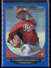 2013 Bowman Chrome - Prospects Ismael Guillon #BCP143 Blue Refractor /250