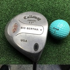 Callaway Big Bertha 11  Driver RCH 60, R-Flex 43.5" Graphite RH JUMBO GRIP.  B