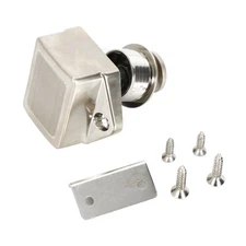 Push Button Catch Pop Up Lock Knob Latch Cupboard Camper RV Caravan Cabinet Tool