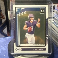 2024 Panini Donruss Optic - Rated Rookie J.J. McCarthy #235 (RC)