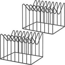 2 Sets File Organizer for Desk,File Sorter Organizer,File Folder Holder/Rack/...
